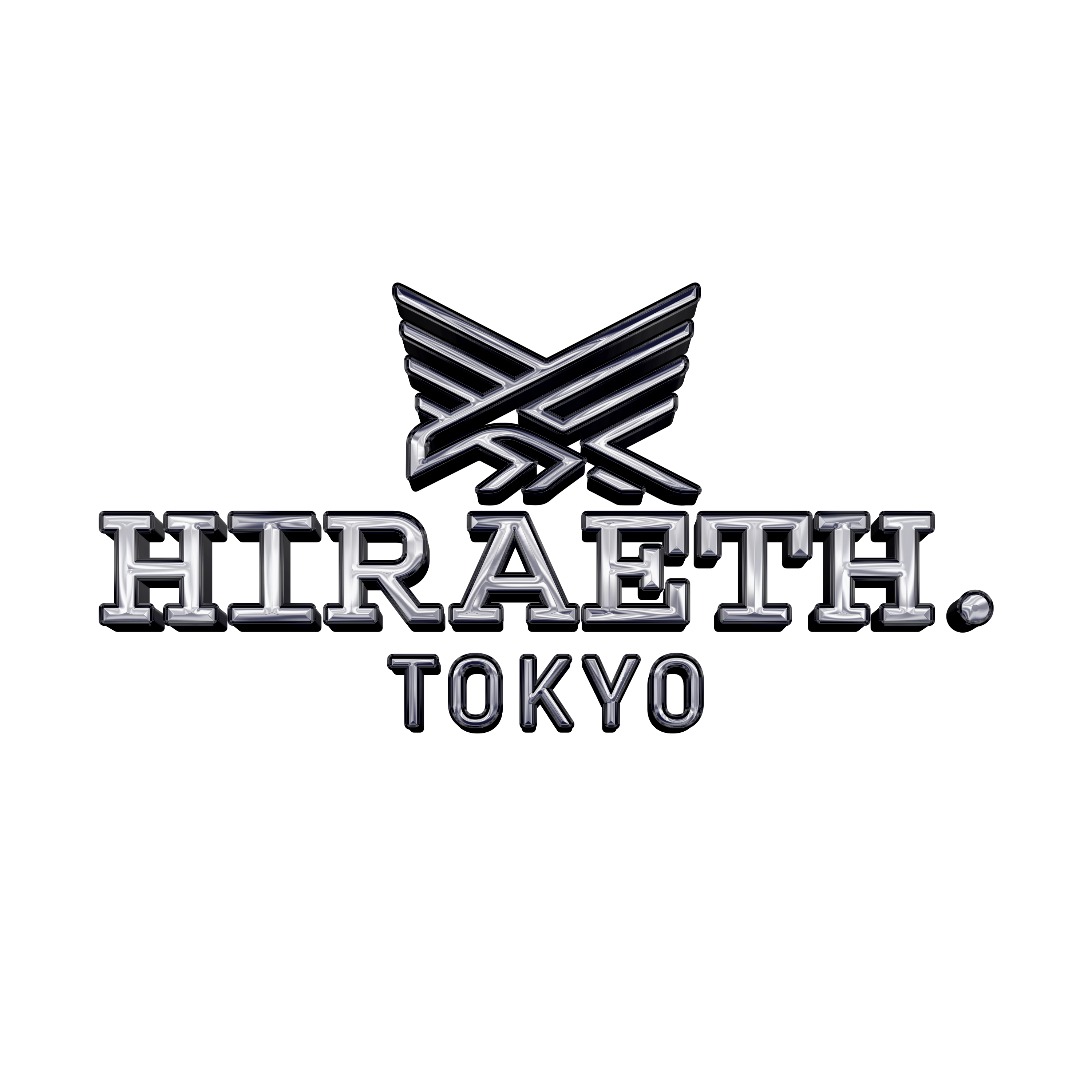 鷹をモチーフにしたHIRAETH.TOKYO公式ロゴ